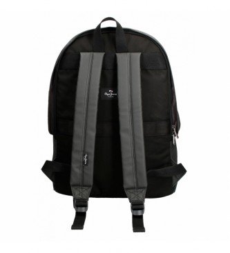 Pepe Jeans Pepe Jeans Truxton gray computer backpack two compartments