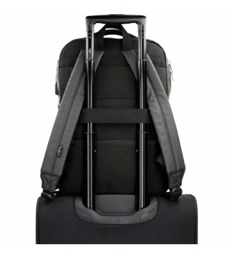 Pepe Jeans Pepe Jeans Truxton gray computer backpack two compartments