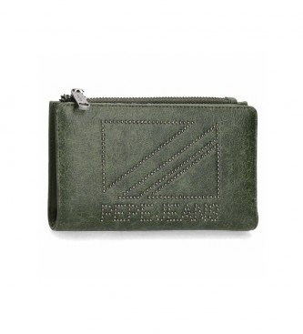 Pepe Jeans Donna Green Wallet -17x10x2cm