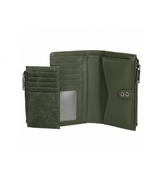 Pepe Jeans Donna Green Wallet -17x10x2cm