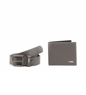Carrera Jeans Pack Wallet and belt Urban-Cb7452C Gray