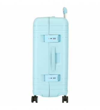 Movom Medium koffer Afmeting Rgida turquoise -66x44x27cm