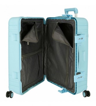 Movom Medium Suitcase Dimension Rigid Turquoise -66x44x27cm