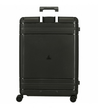 Movom Wymiar dużej walizki czarny -75x50x32cm