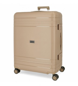 Movom Grote koffer Rigid Dimension beige -75x50x32cm