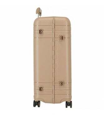 Movom Dimension Stor kuffert Rigid Dimension beige -75x50x32cm