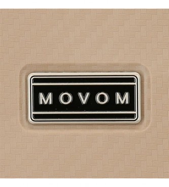 Movom Dimenso Conjunto de caixa dura bege 55-66-75cm