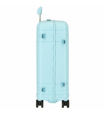 Movom Dimenso Conjunto de bagagem turquesa rgida turquesa 55-66-75cm