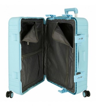 Movom Set di valigie rigide di dimensioni turchesi 55-66-75 cm