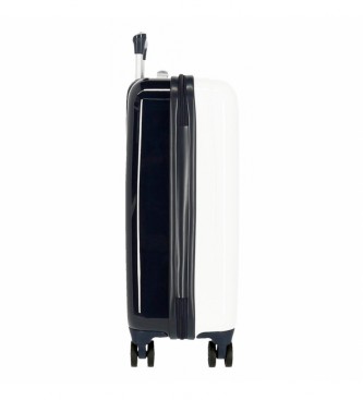 Disney Valise de cabine Simba Colors blanc, noir -38x55x20cm