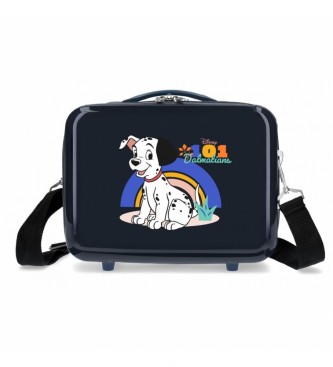 Disney Toaletna torbica ABS 101 Dalmatinci prilagodljiva mornarica -29x21x15cm