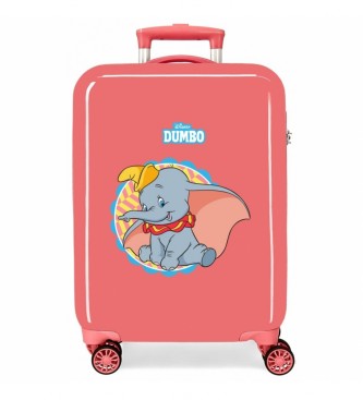 Disney Valigia da cabina Dumbo corallo -38x55x20cm-
