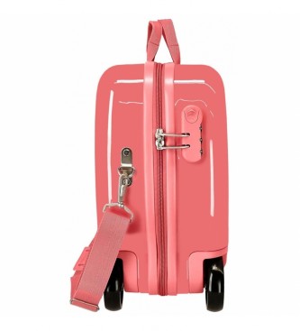 Disney Children's suitcase 2 multidirectional wheels Aristocats Better Together coral -38x50x20cm