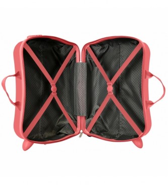 Disney Suitcase for children 2 multidirectional wheels Dumbo coral -38x50x20cm