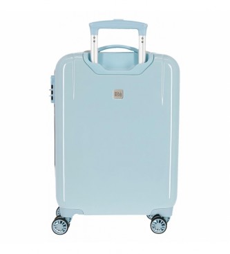 Roll Road Cabin suitcase Pelican Love turquoise -38x55x20cm