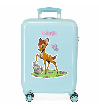 Disney Kovček velikosti kabine Bambi turkizna - 38x55x20cm