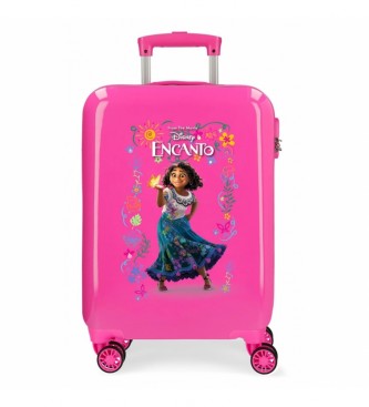 Disney Kuffert i kabinestrrelse Encanto Mirabel fuchsia -38x55x20cm 