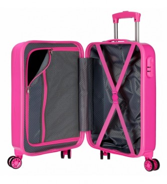 Disney Cabin size suitcase Encanto Mirabel fuchsia -38x55x20cm
