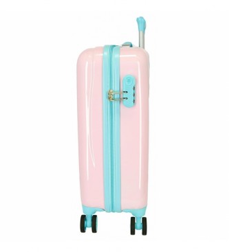 Disney Incantevole valigia da cabina Casita Los Madrigal rosa -38x55x20cm-