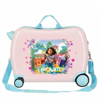 Disney Otroški kovček Encanto Casita Los Madrigal roza -38x50x20 cm