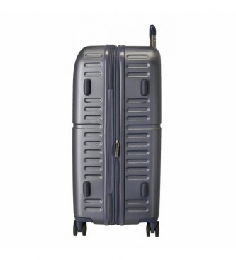Pepe Jeans Medium koffer Borst marineblauw -48x70x28cm