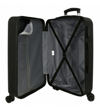 Pepe Jeans Zestaw bagażowy Darren czarny -46x65x23cm