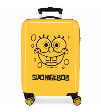 Disney Sponge Bob saco de cabine amarelo rgido -38x55x20cm