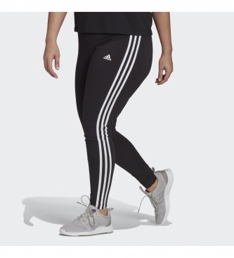 adidas Leggings Essentials 3-Stripes Leggings (Grande) preto