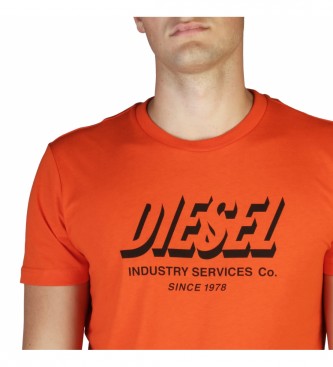 Diesel T-Shirt T-Diegos-A5_A01849_0Gram orange