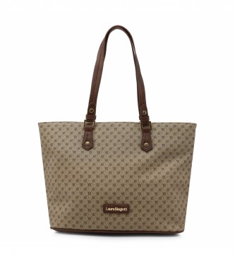 Laura Biagiotti Shopper taske Dema_LB22W-125-1 brun