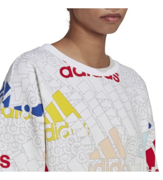 adidas Short sweatshirt Essentials Multi-Coloured Logo multicolor 