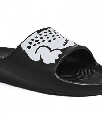 Lacoste Flip flops Croco 2.0 preto 