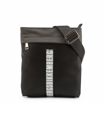 Bikkembergs Shoulder bag E2CPME2Y0022 black -24x28x3.5cm