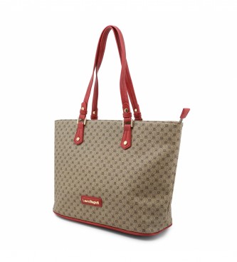 Laura Biagiotti Dema brown shopping bag