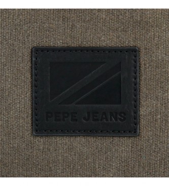 Pepe Jeans Saco de mensageiro verde médio Barkstone -17x22x6cm