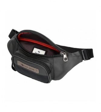 Pepe Jeans Truxton fanny pack with gray pocket -30x13.5x5cm