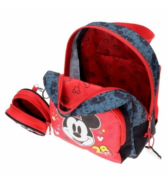 Joumma Bags Mickey Get Moving Kindergarten Backpack red, blue -19x23x8cm