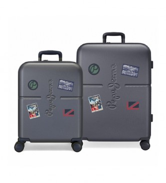 Pepe Jeans Set of 2 suitcases Chest marine