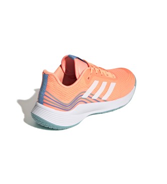 adidas Novaflight Volleyball Shoe Orange