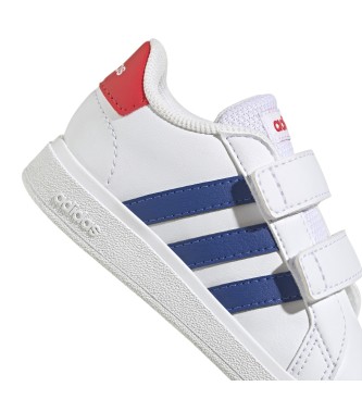 adidas Grand Court Lifestyle Hook and Loop Sneakers branco