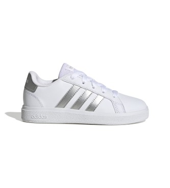 adidas Chaussures Grand Court Lifestyle Tennis Lace-Up blanc
