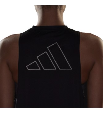 adidas T-shirt de course Run Icons noir
