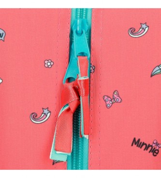 Joumma Bags Plecak przedszkolny Minnie Lovin Life 28 cm z różowym wózkiem
