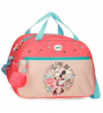 Joumma Bags Borsa da viaggio 40 cm Minnie Lovin Life rosa