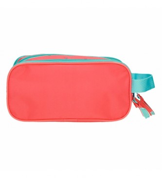 Joumma Bags Minnie Lovin Life Triple Zipper pink pencil case