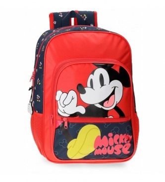 Joumma Bags Mochila Escolar Mickey Mouse rojo