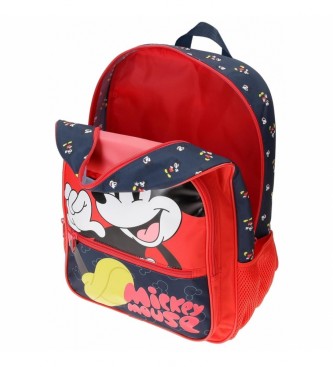 Joumma Bags Mickey Mouse School Backpack red