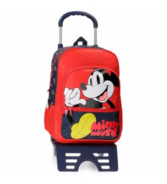 Joumma Bags Šolski nahrbtnik Mickey Mouse rdeč
