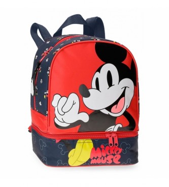 Joumma Bags Mickey Mouse Modni nahrbtnik rdeča