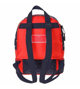 Joumma Bags Mickey Mouse Fashion rugzak rood